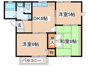 シャトレイズミの物件間取画像